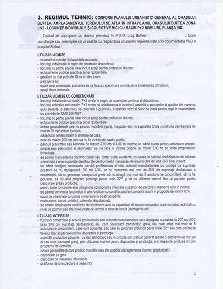 Teren Construcții intravilan de 800 mp, în Sud-Vest