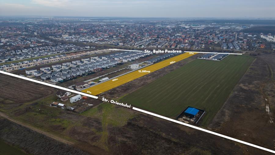 Teren Construcții intravilan de 12200 mp, în Tunari