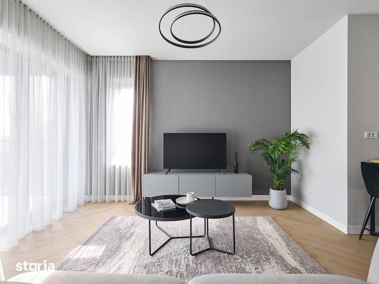 Apartament cu 4 camere, mobilat în Pipera