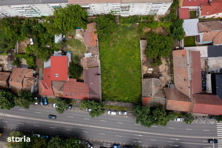 Teren de 989 mp, în Dorobanților