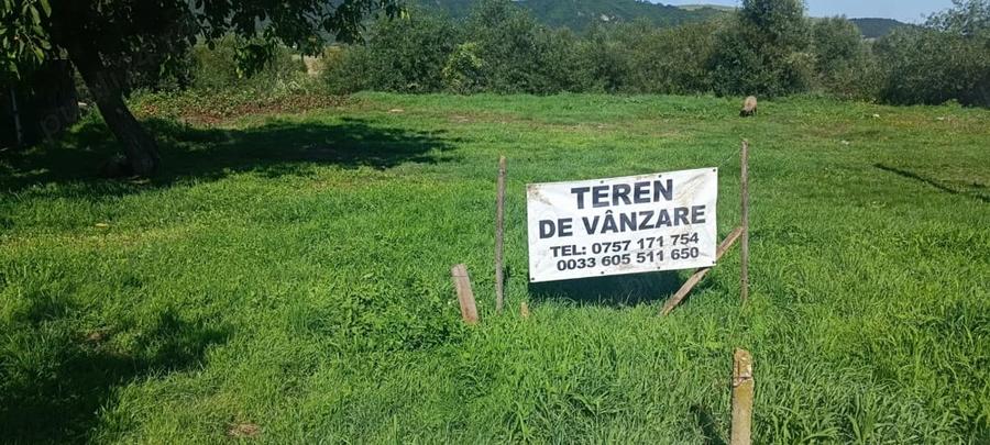 Teren de 1000 mp, în Luncani