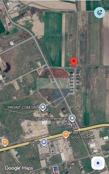 Teren agricol intravilan de 3240 mp, în Oșorhei