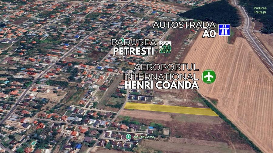 Teren Construcții intravilan de 5187 mp, în Corbeanca
