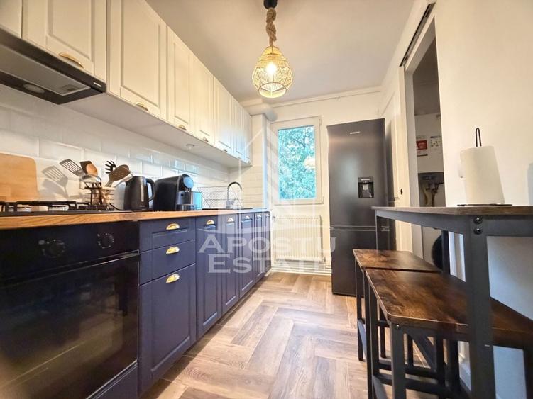 Apartament cu 2 camere semidecomandat în Tipografilor