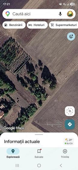Teren de 1260 mp, în Peregu Mic
