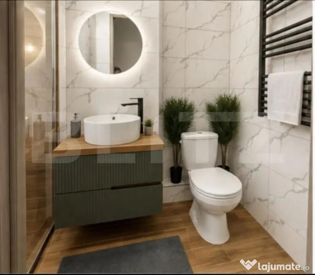 Apartament cu 2 camere semidecomandat în Mureșeni