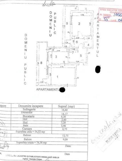 Apartament cu 2 camere în Central