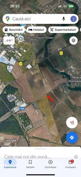 Teren agricol extravilan de 5430 mp, în Nord-Vest
