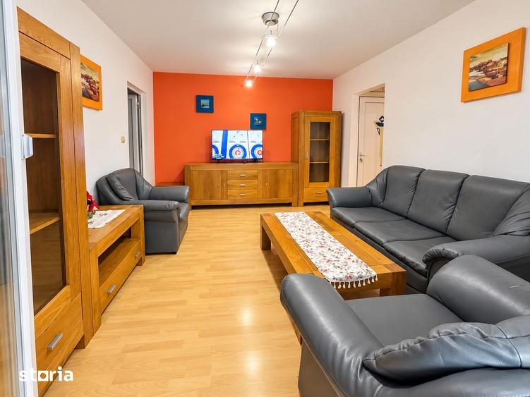 Apartament cu 2 camere semidecomandat în Republicii