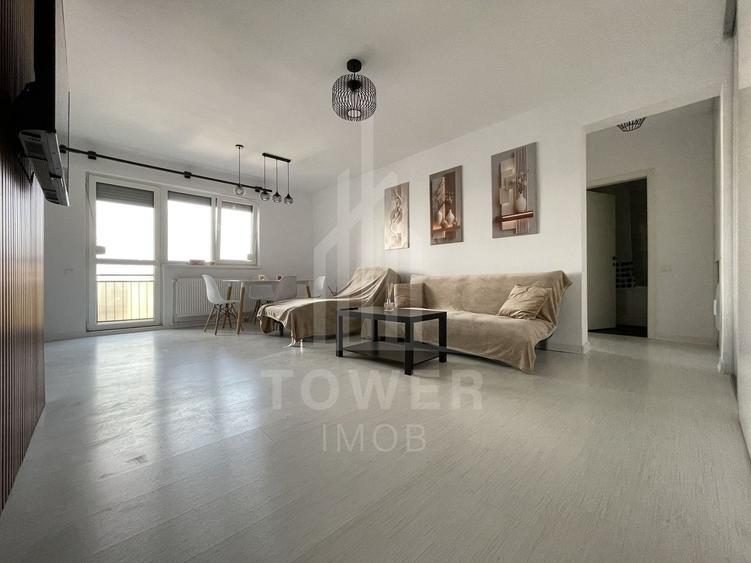 Apartament cu 3 camere semidecomandat, mobilat în Mihai Viteazul — fotografia 2