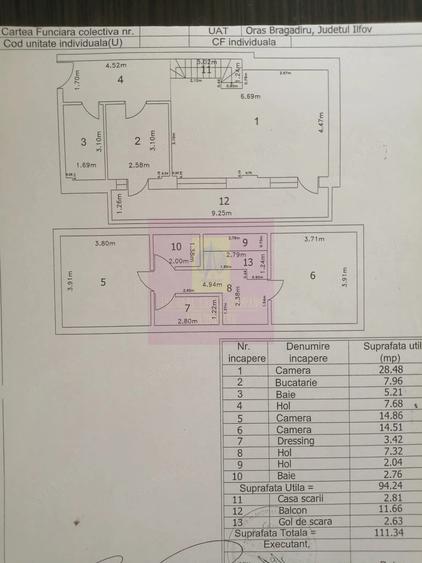 Duplex 3 camere cu scara interioara Bragadiru - Smardan-Libertatii. - 18
