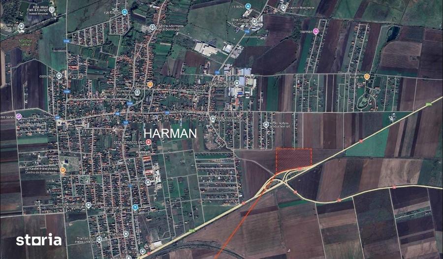 Teren de 76200 mp, în Hărman