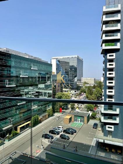 Apartament cu 2 camere semidecomandat, mobilat în Pipera