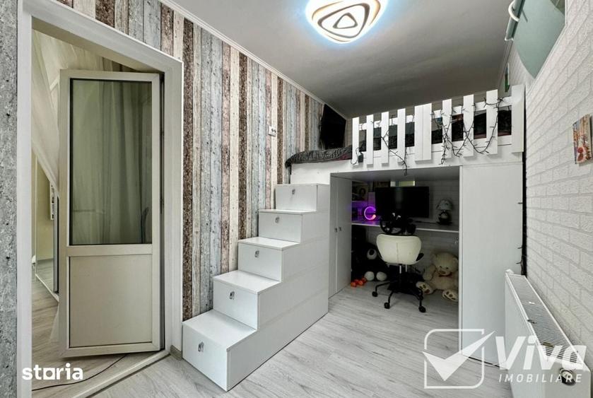 Apartament cu 3 camere semidecomandat în Bucium
