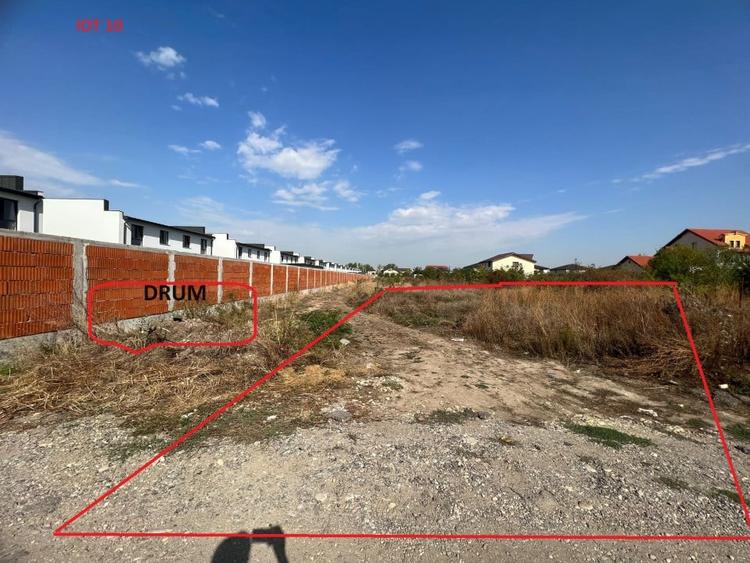 Teren Construcții intravilan de 890 mp, în Domnești