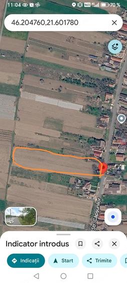 Teren de 3800 mp, în Covăsinț