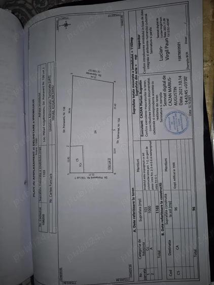 Teren de 1103 mp, în Mihail Kogălniceanu