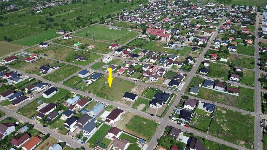 Teren Construcții intravilan de 500 mp, în Unirea