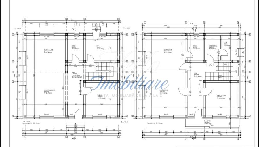 Casă individuală cu 5 camere cu Teren 700 Mp în Baciu