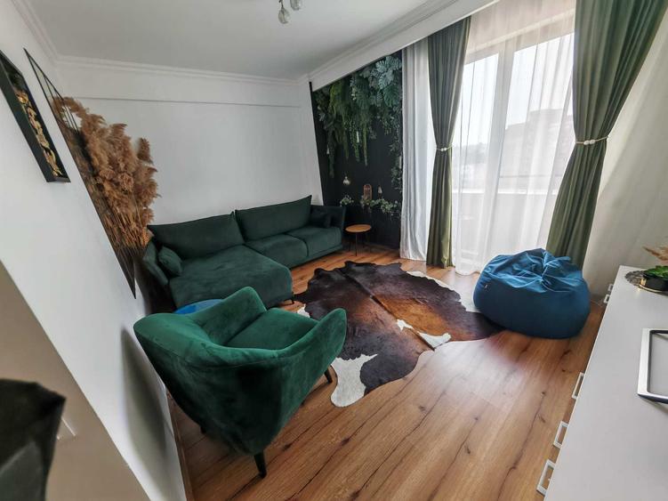 Apartament cu 3 camere decomandat, mobilat în Km 5