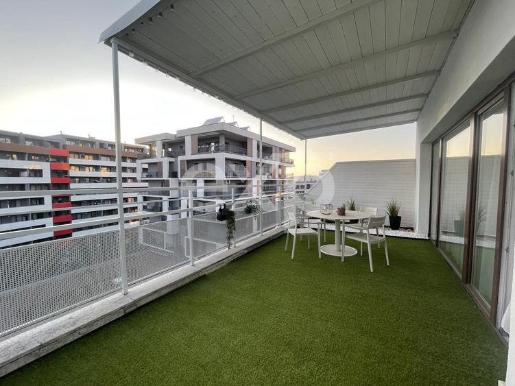 Apartament cu 5 camere semidecomandat, mobilat în Bună Ziua