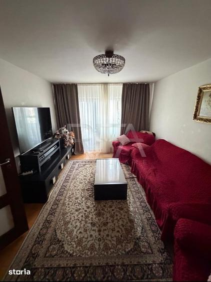 Apartament cu 3 camere decomandat, mobilat în Crângași