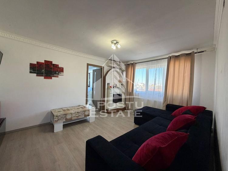 Apartament cu 2 camere semidecomandat, mobilat în Șagului