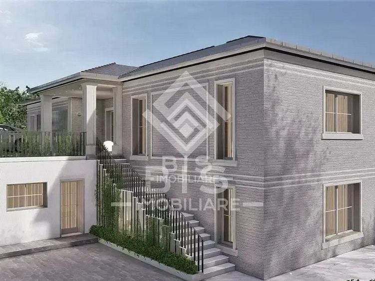 Casă individuală cu 5 camere cu Canalizare în Calea Moldovei