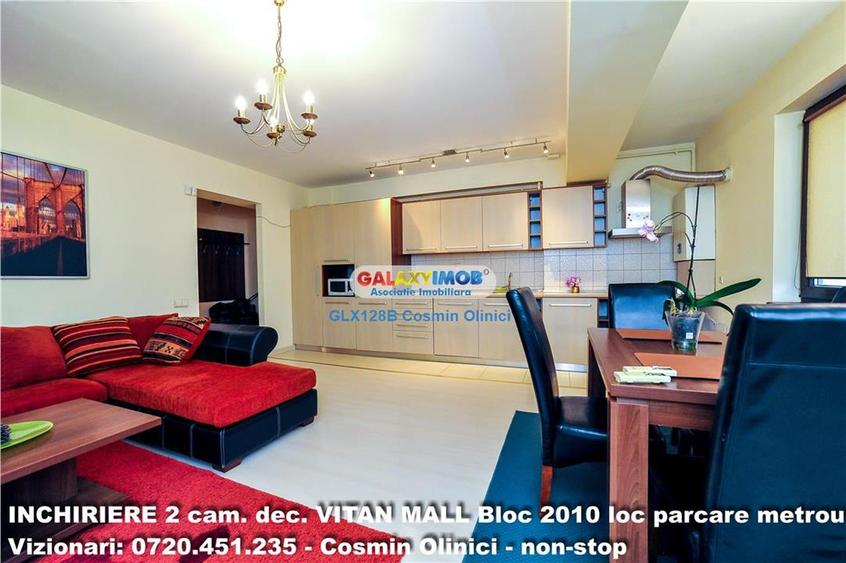 Apartament cu 2 camere decomandat, mobilat în Vitan Mall