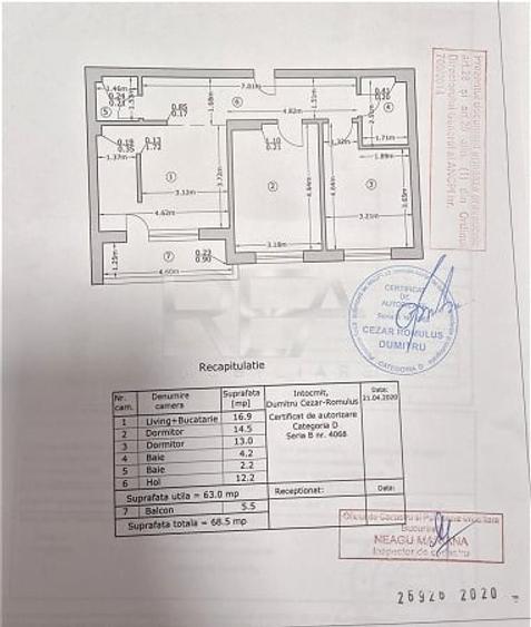 Apartament cu 3 camere decomandat, mobilat în Apărătorii Patriei
