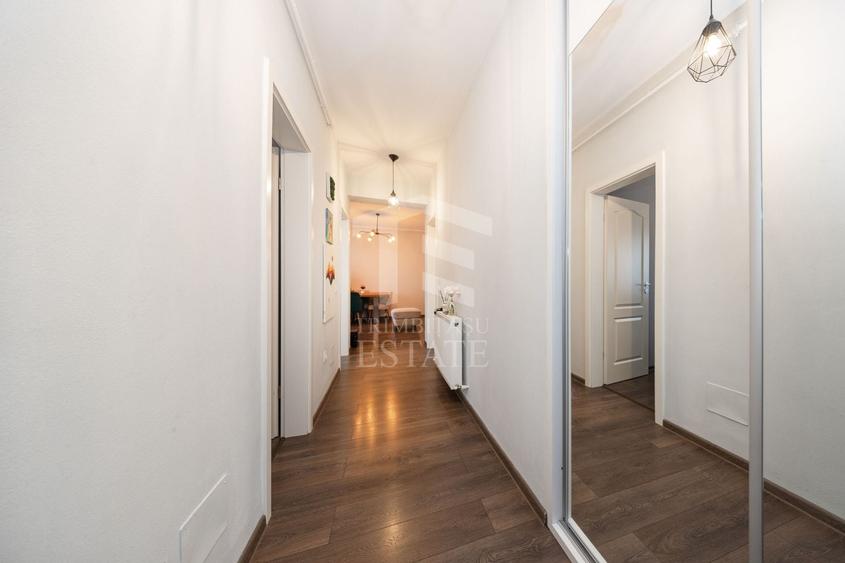 Apartament cu 2 camere decomandat, mobilat în Sânpetru
