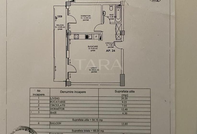 Apartament cu 2 camere semidecomandat, mobilat în Grigorescu