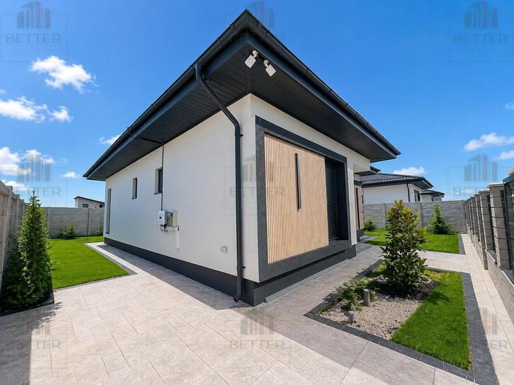 Casă nouă 4 camere individuală - acces asfaltat - curte 370 mp - 2