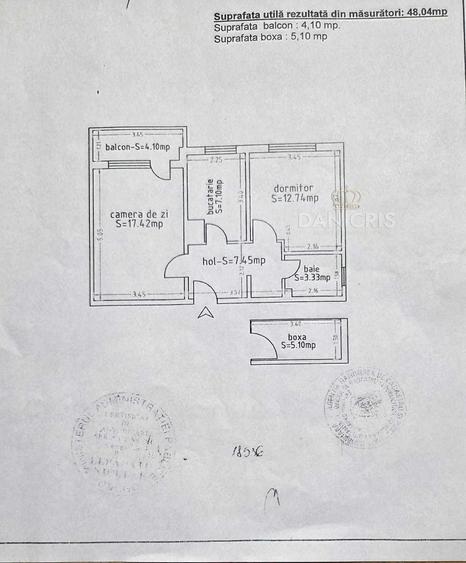 Apartament cu 2 camere decomandat în Tomis Nord
