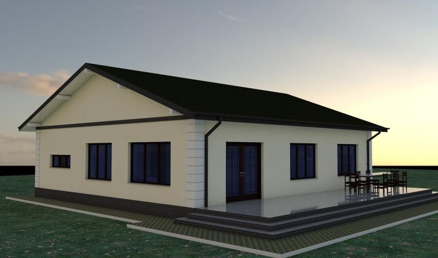 Casă individuală cu 4 camere cu Teren 605 Mp în Vânători