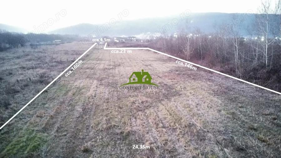 Teren de 3350 mp, în Bujoreni