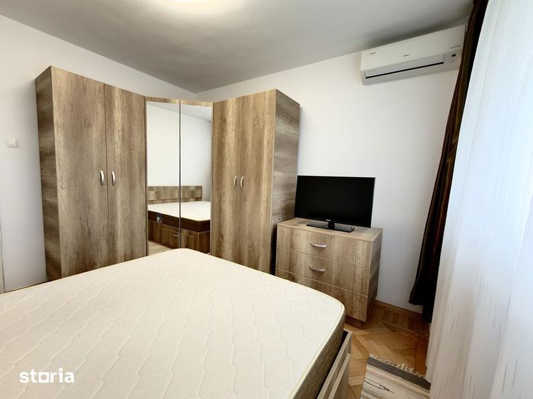 Apartament cu 2 camere, mobilat în Tei