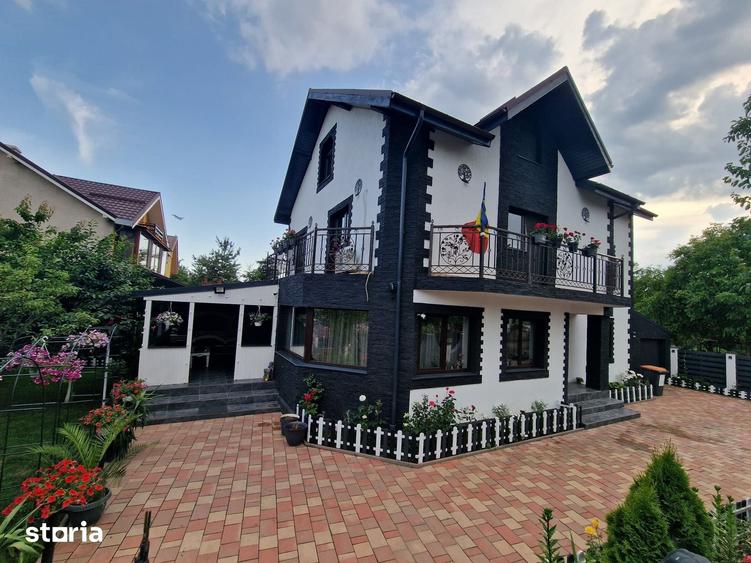 Casă cu 7 camere cu Teren 416 Mp în Chiajna