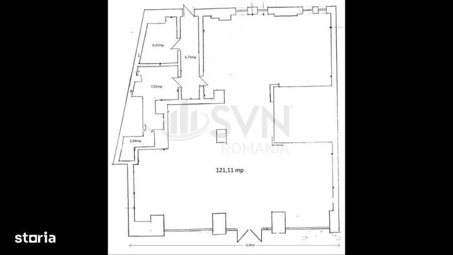 Spațiu comercial, de 144 mp, în Romană
