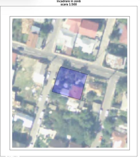 Teren de 447 mp, în Central