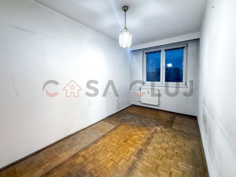 Apartament cu 3 camere semidecomandat în Grigorescu