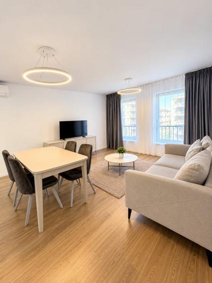 Apartament cu 2 camere decomandat, mobilat în Pipera