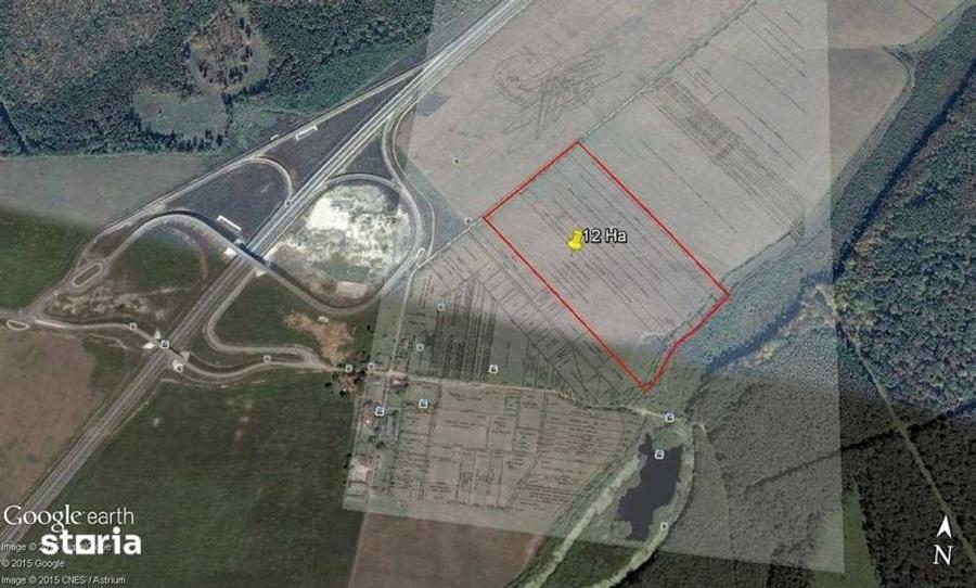 Teren de 120000 mp, în Snagov