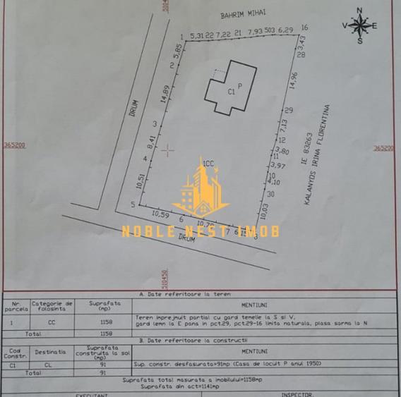 Casa de vanzare | 1158 mp teren | COMISION 0% - 2