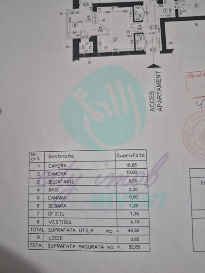 Apartament cu 2 camere circular în Basarabia