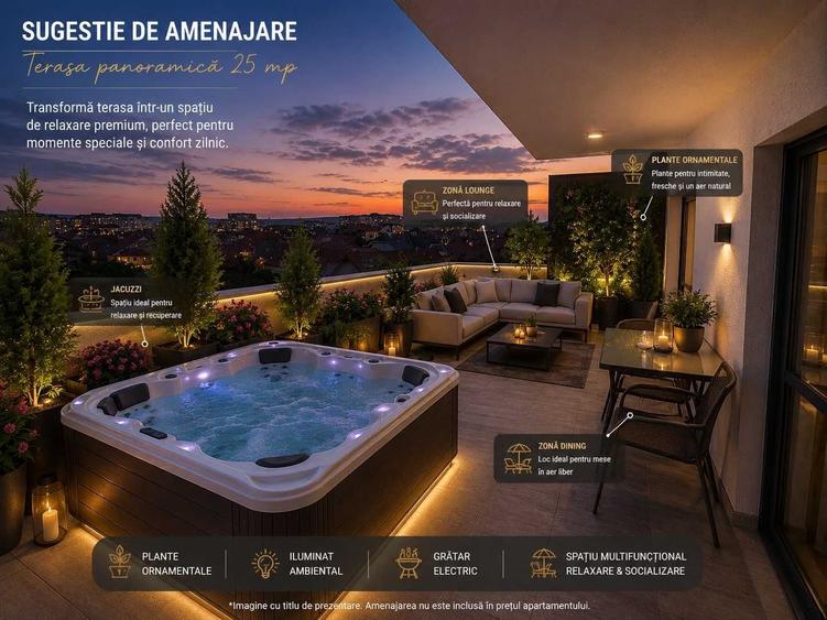 Apartament cu 2 camere semidecomandat în Nufărul