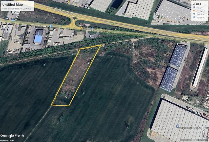 Teren intravilan Chiajna - Ciorogarla A1 Bucuresti - Pitesti - 3