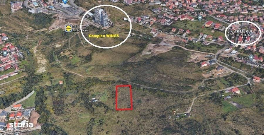 Zorilor - Frunzisului, Teren intravilan 2.600 mp - 5