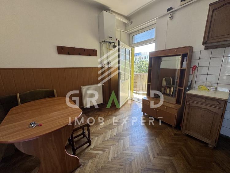 Garsonieră decomandată, mobilată în Semicentral
