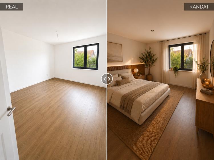 2 Camere + Grădină 35mp | Parcare inclusa | Încălzire în Pardoseală - 5